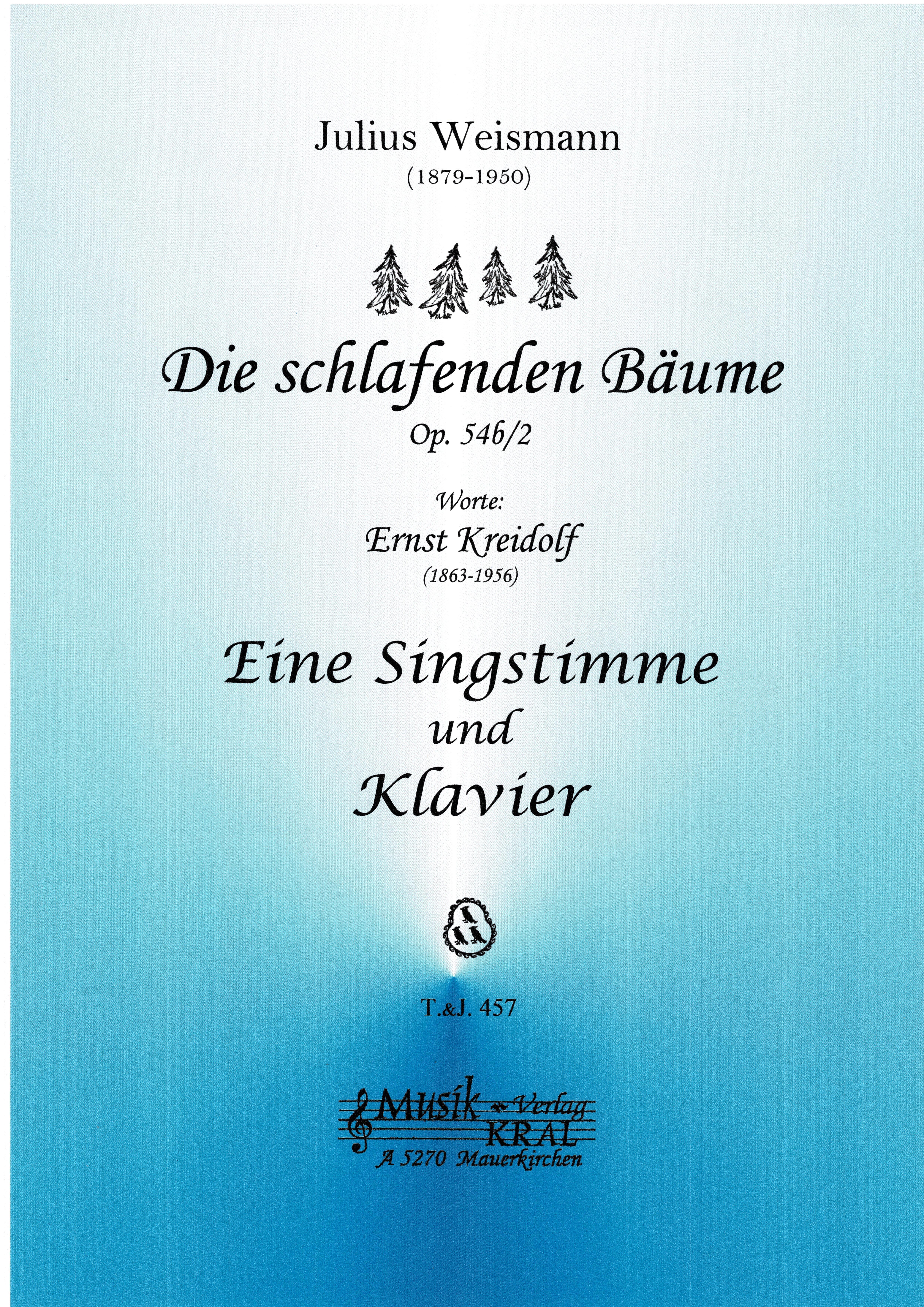 Die schlafenden Bäume, op. 54b/2